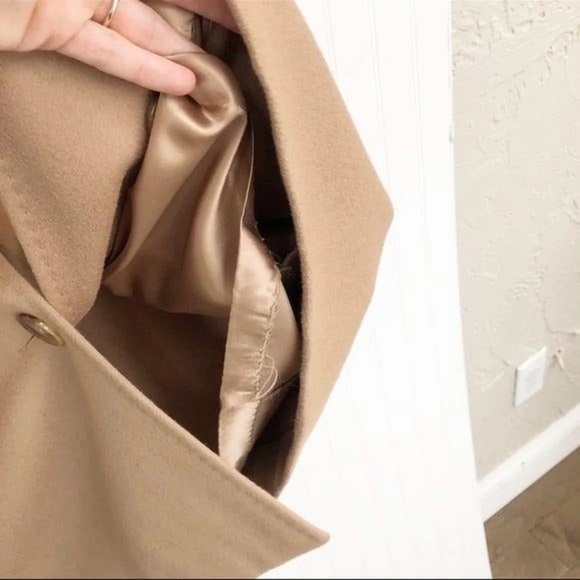 Pendleton Vintage Camel Wool Coat Jacket, 14 - Picture 5 of 6